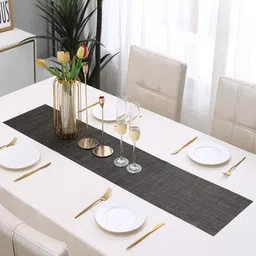 HOKIPO Brown Table Runner-image-48