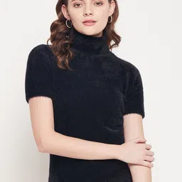 98 Degree North Women Black Pullover-image-44