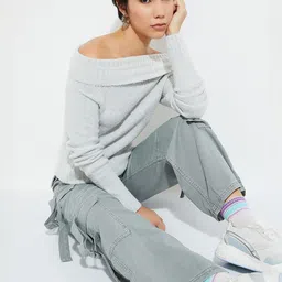 max Women Off-Shoulder Pullover-picture-18