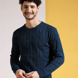 The Indian Garage Co Self Designed Acrylic Pullover-picture-28