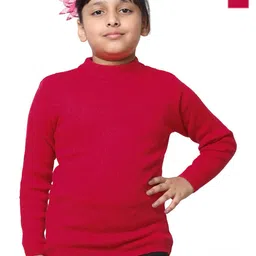 IndiWeaves Girls Pack Of 2 Woollen Pullover-picture-11