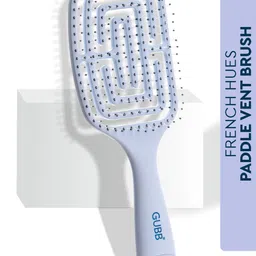 GUBB 8882 French Hues Paddle Vent Broad Hair Brush - Lavender image 1