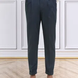 KLOTTHE Slim Fit Cotton Pleated Formal Trouser-picture-14