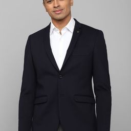 Allen Solly Single Breasted Slim-Fit Formal Blazer-picture-27