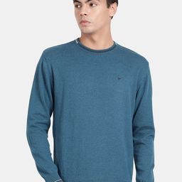 t-base Men Solid Pullover Cotton Sweater-picture-16