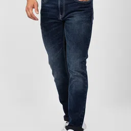 SPYKAR Men Cotton Regular Fit Heavy Fade Jeans image 2