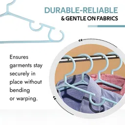 Kuber Industries 40Pcs Dark Blue & Sky Blue Bar Hangers image 5