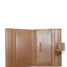 Baraca Men Geometric Textured Leather Card Holder image 3