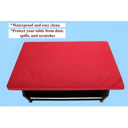 Stylista Red Waterproof 2 Seater Table Cover image 4