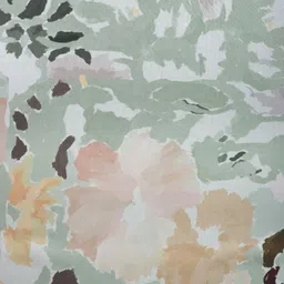 ZEBA Green & Beige Floral Printed Rectangle Shaped Table Cover image 4