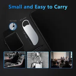Safetynet Small Digital Key Chain Audio Recording Gadget| Mini Super Long Recorder 32 GB Voice Recorder image 2
