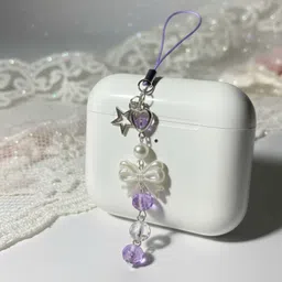 SNOWY SHOP pcs Korean Star Mobile Hanging Pendant Bag Keychain Strap Set for Girls Phone Charm image 2