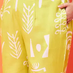 Athena Ample Printed Shirt With Palazzos Co-Ords image 3