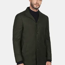 Blackberrys Men Textured Single Breasted Slim Fit Blazer image 3