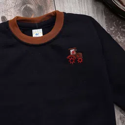 V-Mart Infants Round Neck Acrylic Pullover Sweater image 2