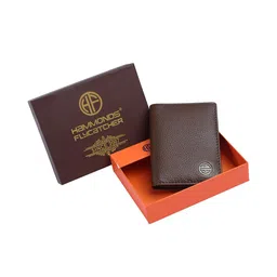 HAMMONDS FLYCATCHER Men Textured RFID Protected Leather Card Holder image 4