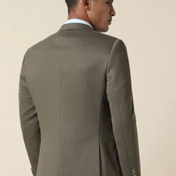 Allen Solly Men Single-Breasted Slim-Fit Formal Blazer image 5