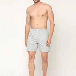 UnderJeans by Spykar Men Printed Cotton Boxers- UJNPBX0049037 image 5