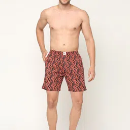 UnderJeans by Spykar Men Printed Cotton Boxers- UJNPBX0049039 image 3