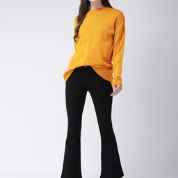 Club York Women Yellow Pullover image 5