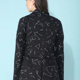 Crimsoune Club Printed Single-Breasted Formal Blazers image 5