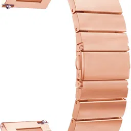 ACM Watch Strap Steel Metal 22mm for Noise Colorfit Victor 2 Smartwatch Belt Band 3846032 mm Stainless Steel Watch Strap-image-59