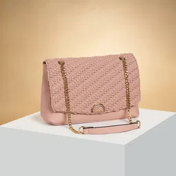 Forever Glam by Pantaloons Texured Structured Sling Bag image 1