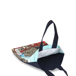 KOLOROBIA Graphic Printed Structured Pure Cotton Shoulder bag image 3