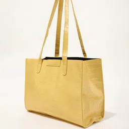 LULU & SKY Textured PU Structured Shoulder Bag image 4