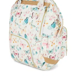 haus & kinder Kids Printed Canvas Water Resistant 20L Diaper Backpack image 5
