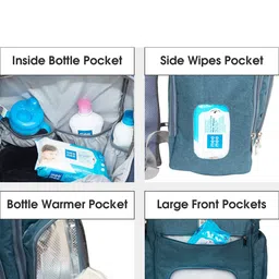 MeeMee Kids Multipurpose Light Weight Diaper Bag image 5