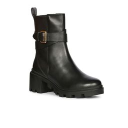 Saint G Women Suede Leather Buckle High Ankle Winter Boots-picture-20