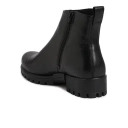 ECCO Women Modtray Mid Top Block Heel Leather Regular Boots image 4