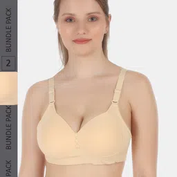 Tweens Pack Of 2 Full Coverage All Day Comfort Lightly Padded Cotton Minimizer Bra-picture-28