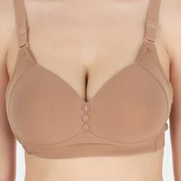 Tweens Pack Of 2 Lightly Padded Full Coverage All Day Comfort Cotton Minimizer Bra image 5