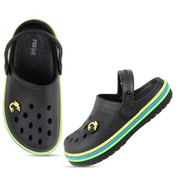 NEOZ Boys Black Rubber Clogs image 2