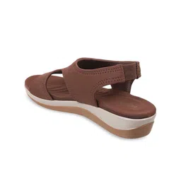 Metro Open Toe Synthetic Comfort Heels image 4