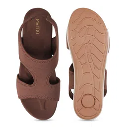 Metro Open Toe Synthetic Comfort Heels image 2