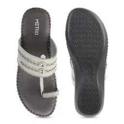 Metro Grey Wedge Heels image 2