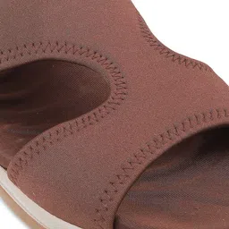 Metro Open Toe Synthetic Comfort Heels image 5