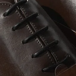 Rapawalk Brown & Coffee Brown Handcrafted Standard Width Leather Oxfords image 5