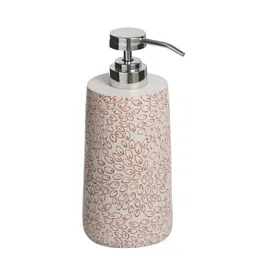 OBSESSIONS Pink Polyresin Soap & Lotion Dispenser image 4