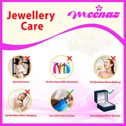 MEENAZ Silver-Plated CZ & AD Studded Evil Eye Ring image 4