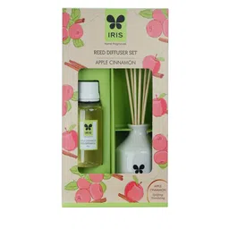Iris Apple Cinnamon Aroma Reed Diffuser Set image 4