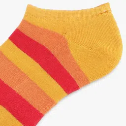 Soxytoes Unisex Striped Cotton Shoe-Liner Socks image 2