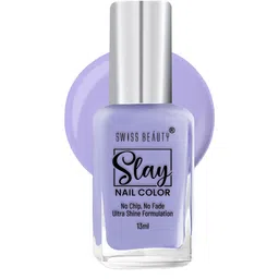 SWISS BEAUTY Slay Nail Polish with Ultra Shine Formula 13 ml - Lavender Tender 21 image 1
