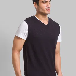 Parx Men Sleeveless Wool Sweater Vest image 3