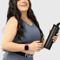 FUAARK Non-Wired Removable Padding Anti Odour Workout Bra With All Day Comfort-picture-17
