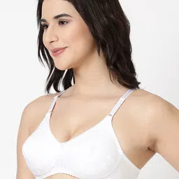 BLOSSOM Solid Full Coverage Cotton Everyday Bra With All Day Comfort image 2