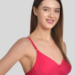 Aimly Medium Coverage Non-Padded Seamless Cotton T-shirt Bra With All Day Comfort image 5